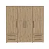 Drehtürenschrank FATHIE- B ca. 206 cm, Eiche Dekor