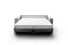 Sofa Nuoro - 2,5-Sitzer inkl. Schlaffunktion, Armlehne 1, Stoff, Grau