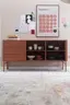 Sideboard Edge - Lack matt, Ant red