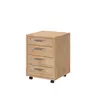 Rollcontainer- B ca.48 cm, Eiche Dekor