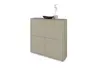 Kommode FAID- B ca. 124 cm, Taupe