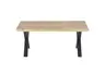 Couchtisch - BHT ca. 110x45x70 cm, Eiche Furnier