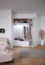 Garderobe 50.100 CO 9 522, Kristallweiß