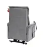 TV-Sessel MARCIO - Aufstehhilfe, Relaxfunktion, Stoff, Hellgrau
