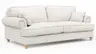 Sofa Mapleton - 3-Sitzer, Stoff, Creme