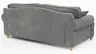 Sofa Mapleton - 3-Sitzer, Stoff, Anthrazit