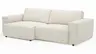 Sofa Lilaia - 1,5-Sitzer XL Tief mit 1,5-Sitzer XL, Stoff, Creme