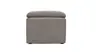 Hocker Tenero - inkl. Sitzhöhe verstellbar, Stoff, Grau