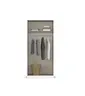 Drehtürenschrank RHONDA- B ca. 91 cm, Weiß
