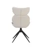 Stuhl MIRNA - drehbar, Stoff, Beige