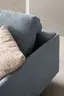 Ecksofa Cuneo - Ecke links mit 2,5-Sitzer, Stoff, Hellblau