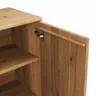 Kommode Williston - Wildeiche geölt, Front sandgestrahlt