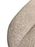 Stuhl MAUREEN - drehbar, Stoff, Creme