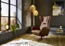 Sessel - Gr.M, Relaxfunktion, Leder, Cognac