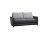 Sofa - Schlaffunktion, Stoff, Schwarz