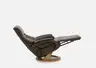 Sessel - Relaxfunktion, Leder, Braun