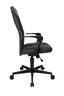Chefsessel Director 80 - Stoff, Schwarz