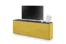 Lowboard - B ca. 181 cm, Goldgelb, Keramikoptik