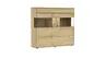 Highboard Amora - Wildeiche massiv bianco