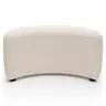 Anstellhocker Karasu - Stoff, Creme