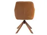 Armlehnstuhl - drehbar, Stoff, Rost