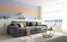 Big Sofa JOVIN - Stoff, Grau