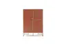 Highboard Venzone - BHT ca. 109x148x41 cm, Lack, Campari