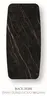 Esstisch Savona - LB ca. 280x100 cm, Fix, Keramik, Schwarz, Bootsform