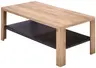 Couchtisch - LB ca. 120x60 cm, Eiche Nachbildung, Eiche dunkel Nachbildung