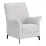 Einzelsessel Canterbury - Stoff, Offwhite