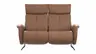 Sofa Sitz.Konzept Sofa - 2,5-Sitzer inkl. Kopfteilverstellung, Leder, Cognac