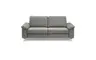 Sofa CALM PLUS - 3-Sitzer, Microfaser, Steingrau