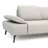 Sofa Theodor – 2-Sitzer inkl. Armlehne/Sitztiefe verstellbar, Stoff, Beige