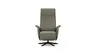 Sessel Girona - Relaxfunktion (motorisch), Leder, Moos