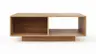 Couchtisch Hillsboro - LBH ca. 110x70x39,4 cm, Wildeiche natur, geölt
