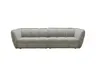 Sofa Hedda - 4-Sitzer, Stoff, Graubeige