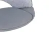 Stuhl MERIEM - drehbar, Stoff, Grau