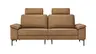  Sofa Anna - 3-Sitzer inkl. Relaxfunktion (motorisch), Kopfstützen, Leder, Cognac