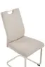 Freischwinger - Stoff, Creme