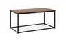 Couchtisch - LB ca. 90x48 cm, Artisan Eiche Nachbildung, Schwarz