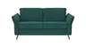Sofa Melida - 2,5-Sitzer inkl. Schlaffunktion, Stoff, Smaragd