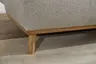 Querschläfer EM Korsika - 2-Sitzer mit Schlaffunktion inkl. Bettkasten, Stoff, Beige