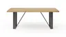 Esstisch Bakersfield - LB ca. 200x100 cm, Asteiche massiv, geölt