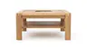 Couchtisch Cartago Soft - BHT ca. 90x45x90 cm, Wildeiche massiv, natur geölt