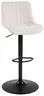 Barhocker - höhenverstellbar, Webstoff, Creme