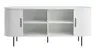  Sideboard - B ca. 180 cm, Eiche Furnier, Weiß