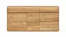 Sideboard Hillsboro - inkl. Beleuchtung, Wildeiche natur, geölt