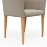 Armlehnstuhl Cosyra - Stoff, Beige