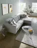 Couchtisch Oliva - LBH ca. 100x70x37 cm, HPL, Creme Natur