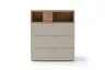 Highboard - Lack Steingrau